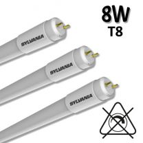 Tube LED SYLVANIA ToLEDo Supéria V4 T8 8W pour ballast électronique