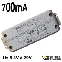 Alimentation 700mA pour LED Vossloh 186350