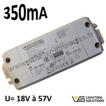 Alimentation 350mA pour LED Vossloh 186431