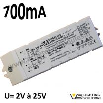 Alimentation 700mA pour LED Vossloh 186681