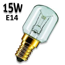 4pcs E14 Réfrigérateur Ampoule 220V 15w Ampoule de Lumière de Four Ampoules  de remplacement Ampoules pour Ventilateur de cuisine Machine à coudre  (2700k