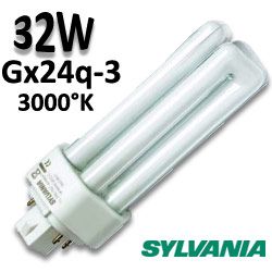 Lampe Fluocompacte Sylvania 32W 830 – GX24q-3 – 2400 Lumens