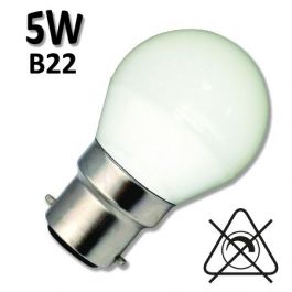 Ampoule LED sphérique 5W B22 230V GIRARD SUDRON 160194 167544