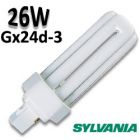 Ampoule fluo-compacte SYLVANIA Lynx-T 26W Gx24d-3