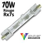 Ampoule 70W Rouge Rx7s - VENTURE S MH-DE 70W MDX