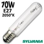 Ampoule tubulaire claire SYLVANIA SHP-T 70W E27