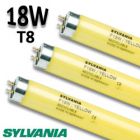 Tube fluorescent couleur jaune 18W - 0,60m