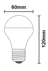 Ampoule LED avec détecteur crépusculaire