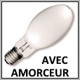 Lampe sodium ovoïde avec amorceur