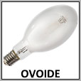 Lampe iodure métallique ovoïde 