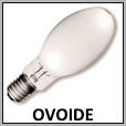 Lampe sodium ovoïde