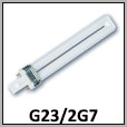 Ampoules fluo-compactes G23 2G7