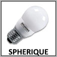 Lampes sphériques fluorescentes E27 E14 B22
