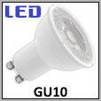 Lampe LED GU10 avec un réflecteur