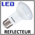 Lampes LED E14, E27 avec un réflecteur